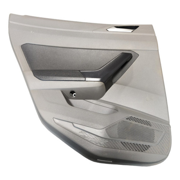 Forro De Porta Traseiro Esquerdo Volkswagen Polo 2020 2021 Preto