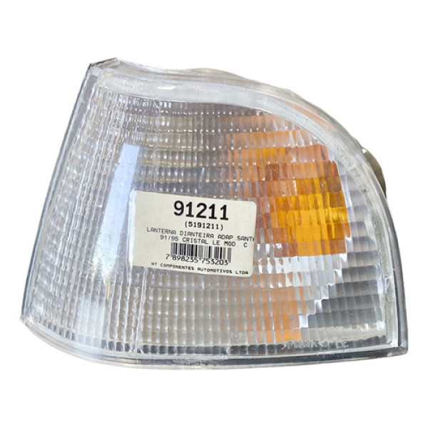 Pisca Farol Esquerdo Vw Santana 1991 A 1995 Ht Esquerdo Cristal