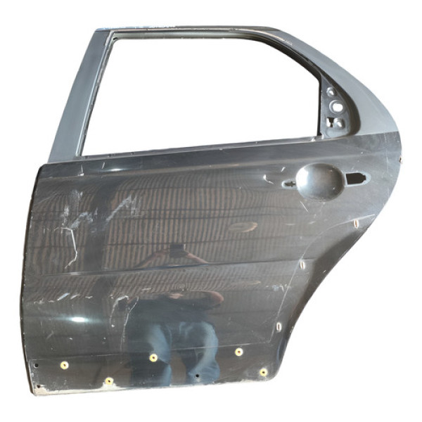 Porta Traseira Esquerda Fiat Palio Adventure 2010 2011 2012 Traseira Esquerda Prateado