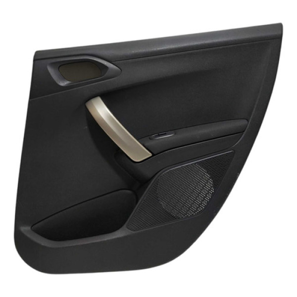 Forro Porta Traseira Direita Peugeot 2008 1.6 2013 A 2019 Preto