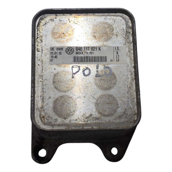 Radiador Óleo Motor 04e117021k Vw Polo 1.6 Msi 2018 A 2021