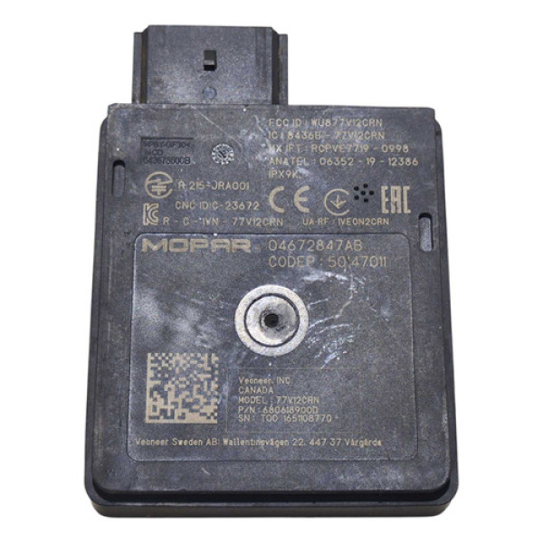 Módulo Ponto Cego Jeep Compass Trailhawk 2023/24 04672847ab