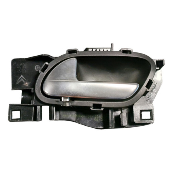 Maçaneta Interna Tras Esq Citroen C4 2015/2016 96605254vv   Prata Traseira