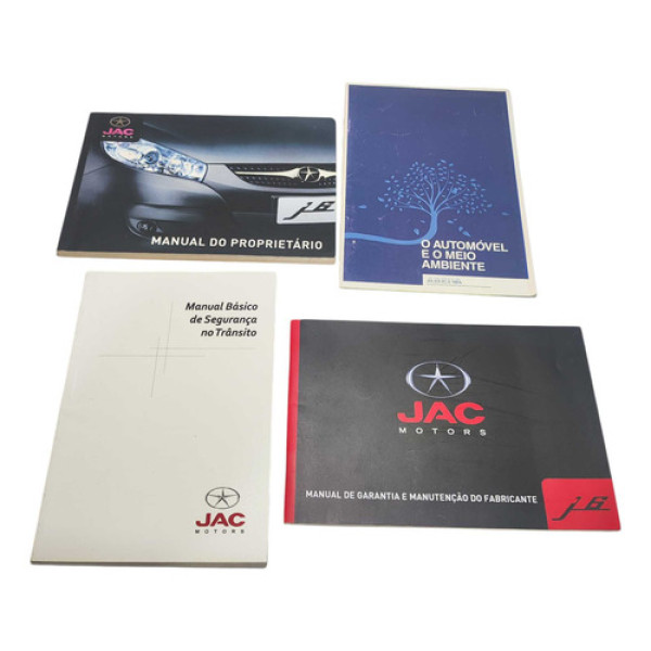 Moldura Manual Proprietário Jac J6 2011 2012 2013