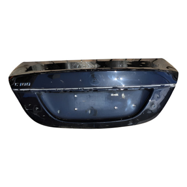 Tampa Traseira Mercedes C180 2016 2017 2018 2019 Detalhes Preto