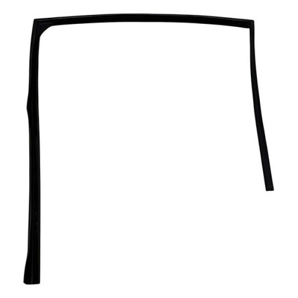 Canaleta Porta Traseira Direita Honda Civic 1.8 2012 A 2016 Preto