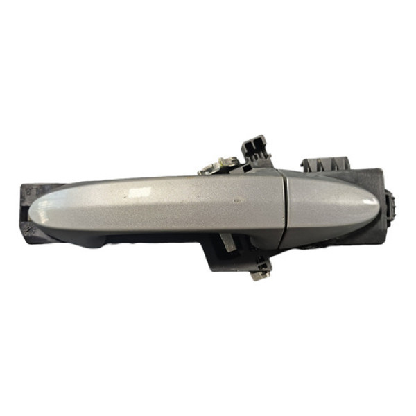 Maçaneta Externa Traseira Esq Ford Ka Sedan 2018 2019 2020 Prata Traseira