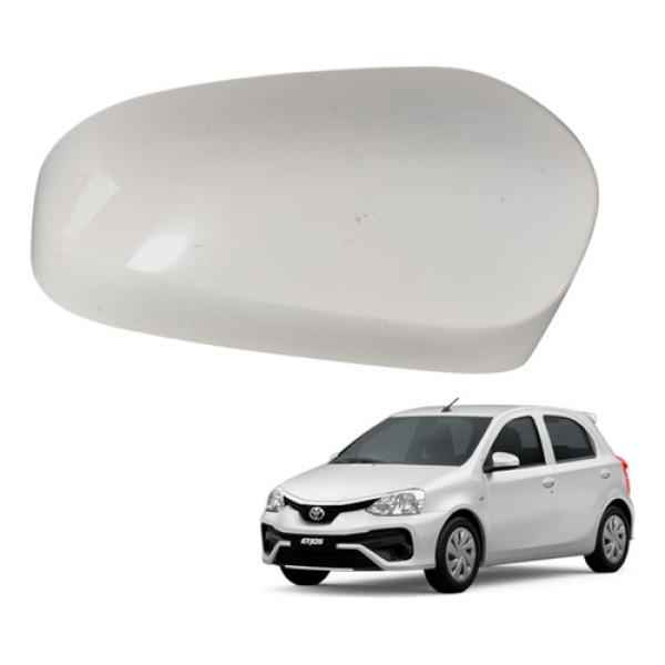 Capa Retrovisor Direito Toyota Etios 2018 A 2020 Cp20x0267