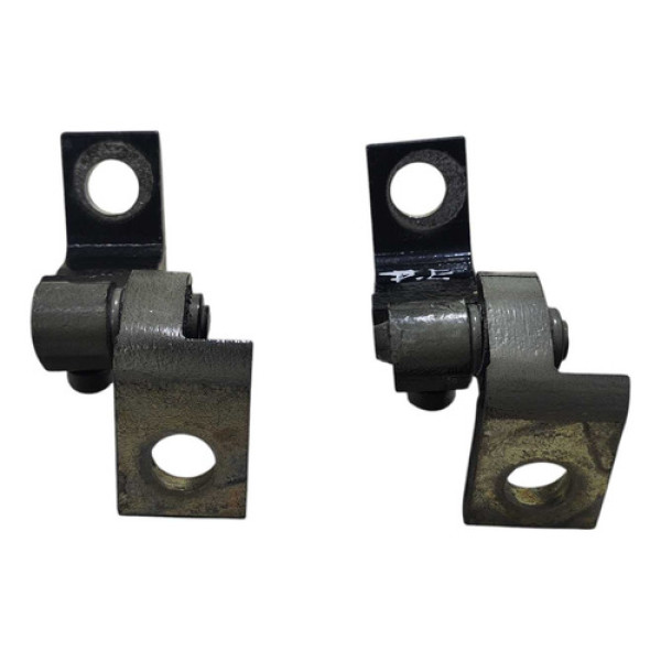 Par Dobradiça Traseira Esquerda Vw Polo 1.6 Msi 2018 A 2021