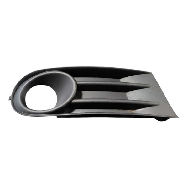 Grade Farol Milha Direito Volkswagen Gol G5 2012 A 2015 Preto Direito