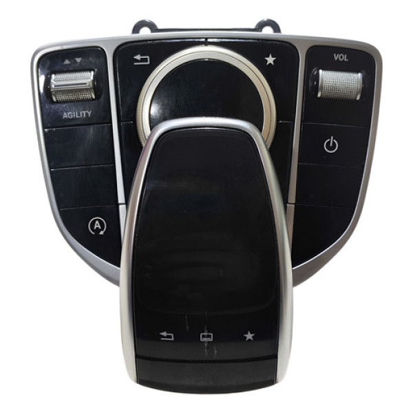 Comando Central Multimídia Mercedes C180 2016/2018 Detalhe Preto