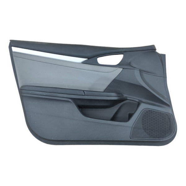 Forro Porta Diant Esq Honda Civic G10 2018 2019 2020 2021 Preto