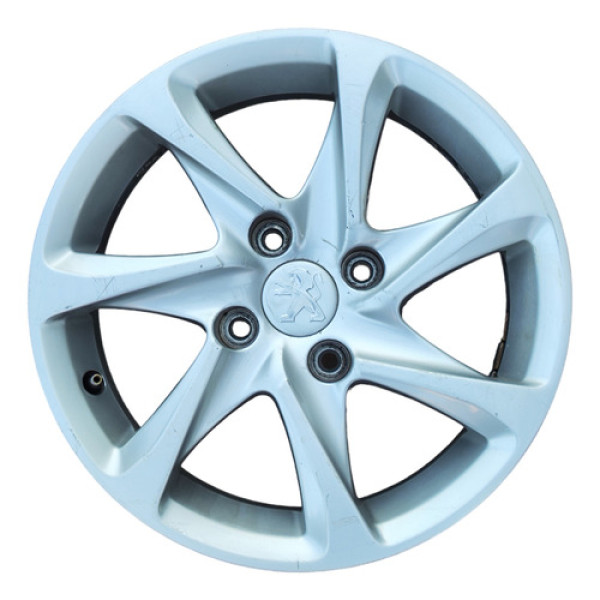 Roda Liga Leve Peugeot 208 1.2 2013 2014 2016 Prata