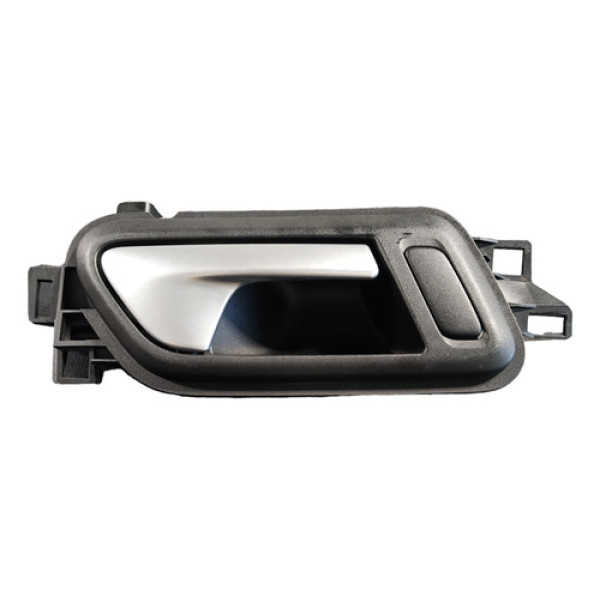 Maçaneta Interna Traseira Direita Volkswagem Amarok 19/21 Prata Traseira