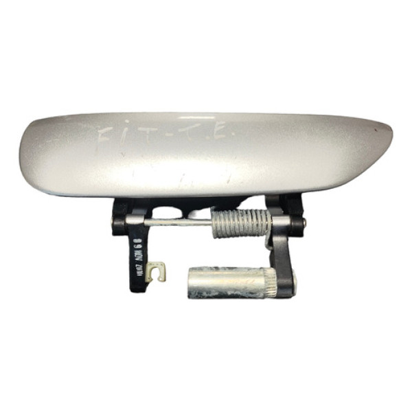 Maçaneta Externa Traseira Esquerda  Honda Fit 2009 / 2014 Preto Traseira