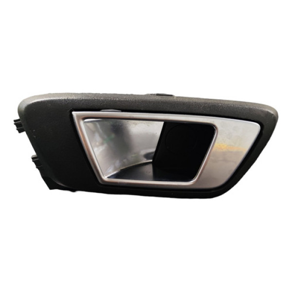 Maçaneta Interna Traseira Esquerda Ford New Fiesta 2014 2015 Preta Traseira