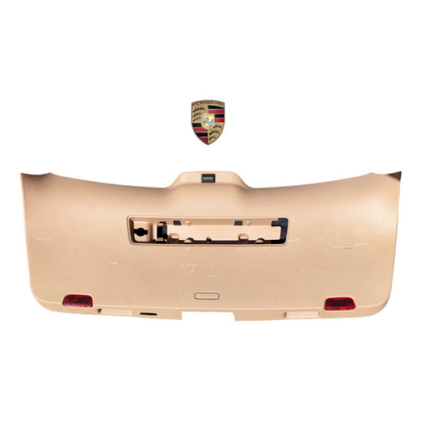 Moldura Tampa Traseira Porsche Macan S 2015 2016 2017