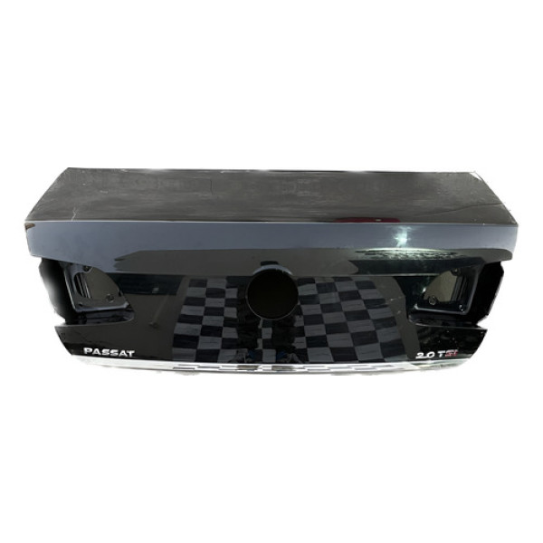 Tampa Traseira Original Volkswagen Passat 2012 2013 2014 15 Prateado