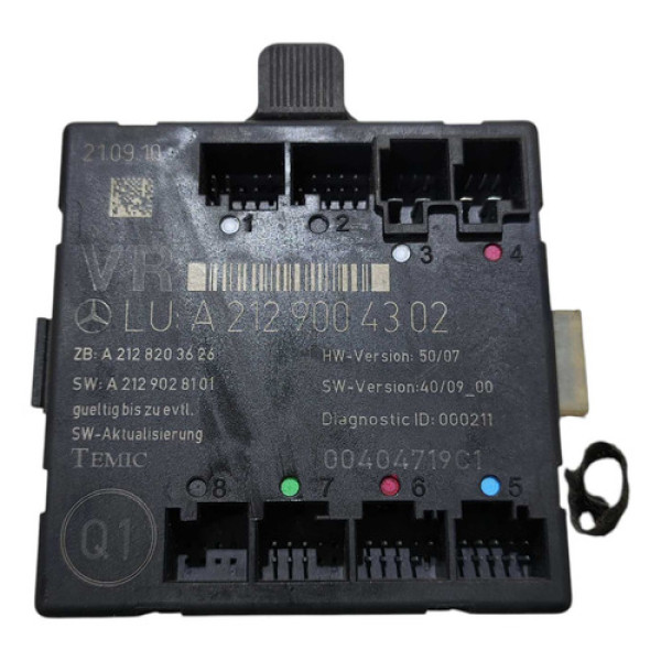 Módulo Porta Dianteira Direita Mercedes C180 2012 2013 2014