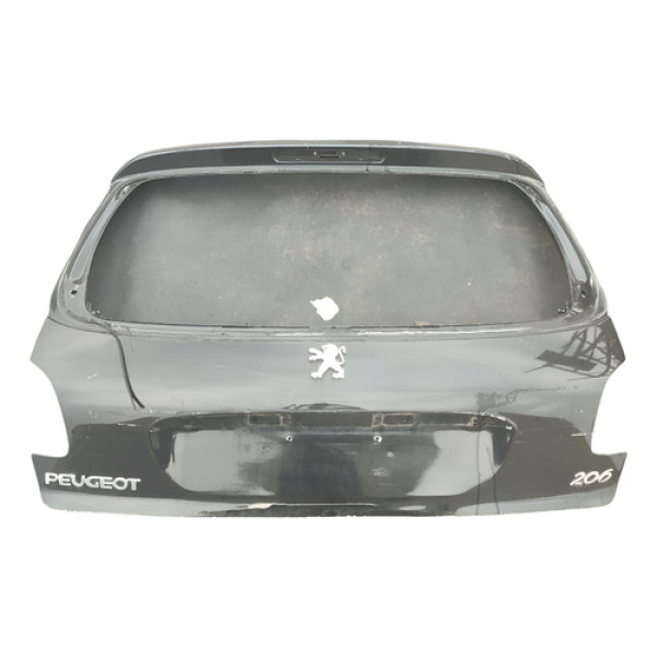 Tampa Traseira Porta Malas Peugeot 206 2006/2007/2008 Preto