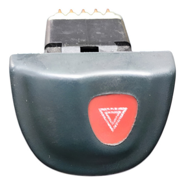 Botao Pisca Alerta Renault Scenic 2000 A 2006 841043  Preto