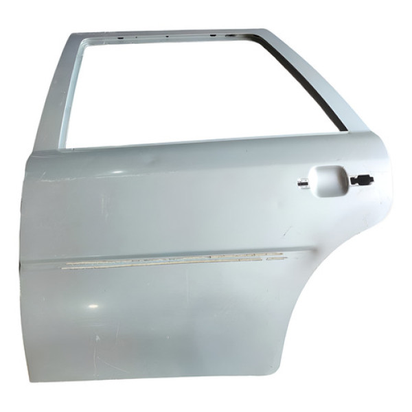 Porta Traseira Esquerda Vw Gol G3 1999 2000 2001 2002 A 2005 Traseira Esquerda Prateado