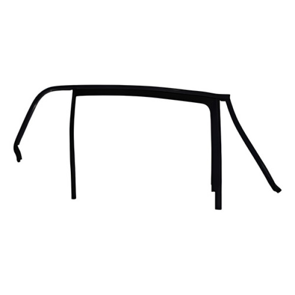 Canaleta Porta Dianteira Esquerda Vw T-cross 1.0 2020 A 2022 Preto