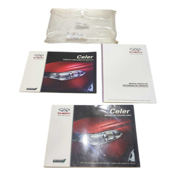 Moldura Manual Proprietário Chery Celer 2012 2013
