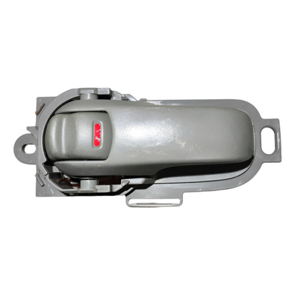 Maçaneta Interna Dianteira Esquerda Nissan Livina 2009/2012 Bege Dianteira