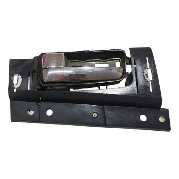 Maçaneta Interna Dianteira Esquerda Nissan Sentra 2008/2012 Prata Dianteira