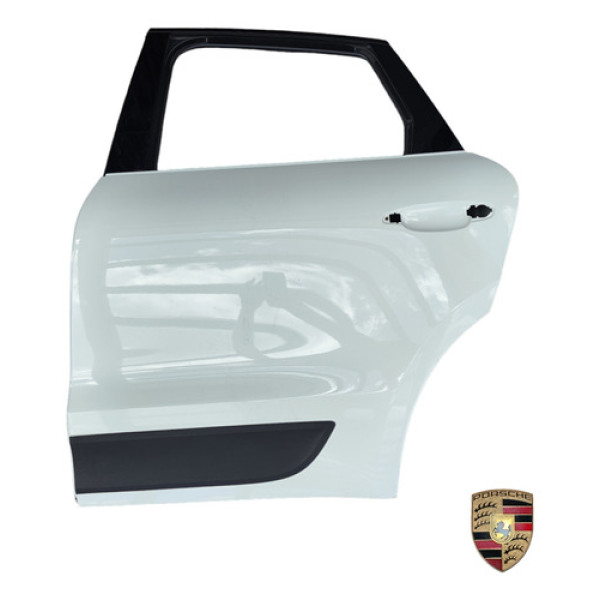 Porta Traseira Esquerda Porsche Macan 2015 2016 2017 2018 Traseira Esquerdo Branca
