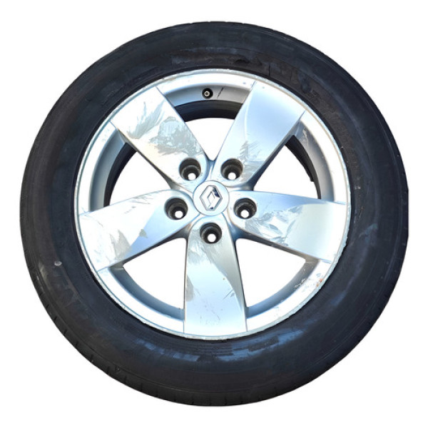 Roda Pneu Aro 16 Renault Fluence 11/17 Detalhe 403001961r