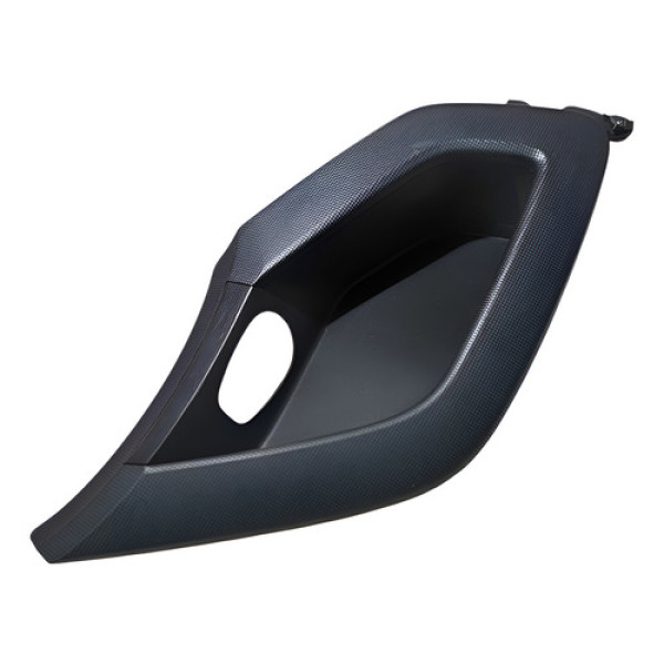 Puxador Porta Dianteira Esquerda Hyundai Creta 2019 A 2021 Preto