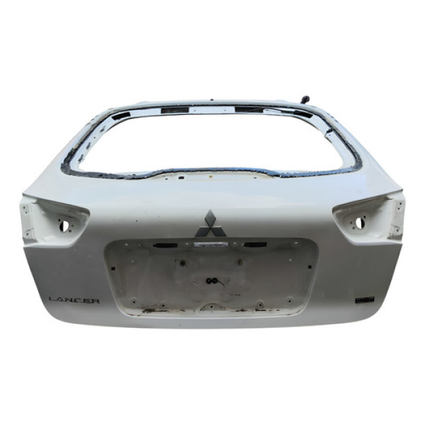 Tampa Traseira Mitsubishi Lancer Ralliart 2008 2009 A 2012  Branco