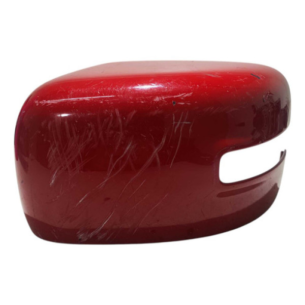 Capa Retrovisor Esquerdo Jeep Renegade 1.8 2017/2020 Detalhe Vermelho