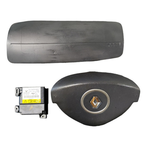 Kit Painel Tabelier Renault Logan 2008 A 2012 8201163278  Preto