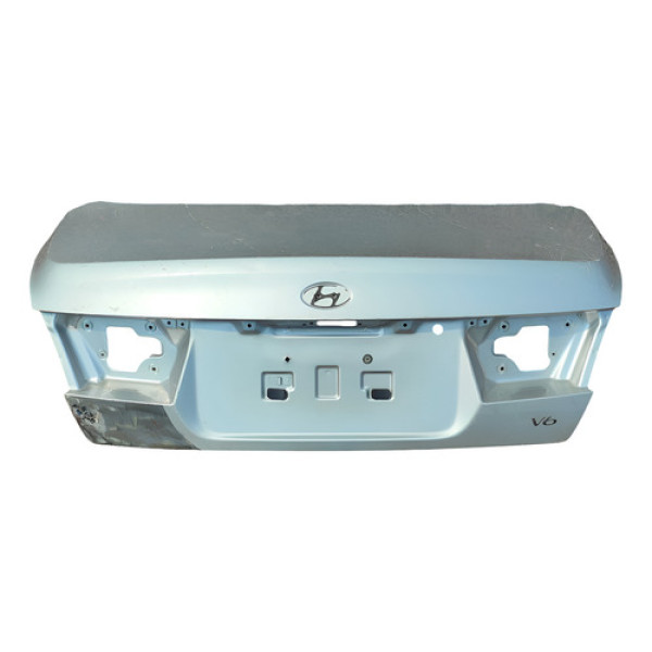 Tampa Traseira Porta Malas Hyundai Azera 2007 A 2011 Prata