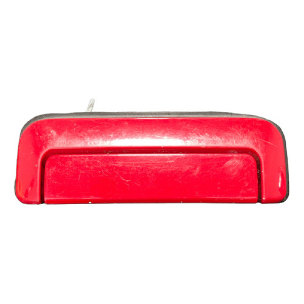 Maçaneta Traseira Esquerda Pajero Sport 1998 A 2006 Vermelho Traseira