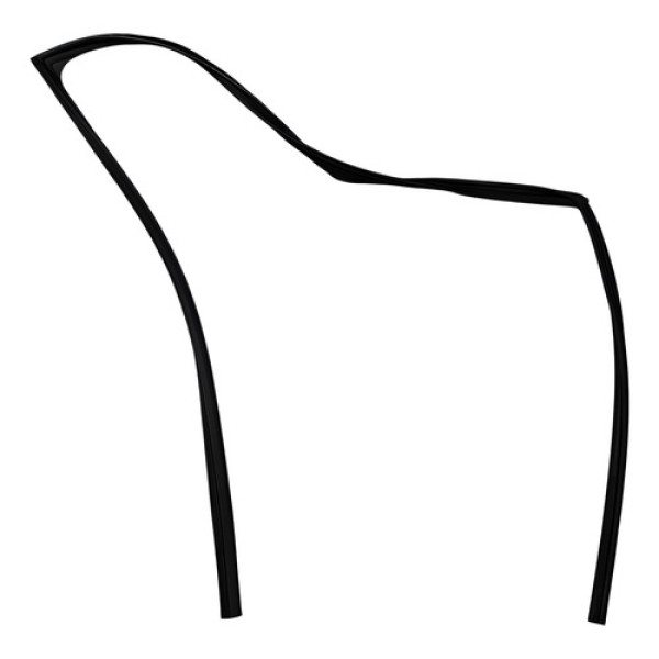 Guarnição Porta Dianteira Direita Gm Tracker 1.2 2020 A 2022 Preto