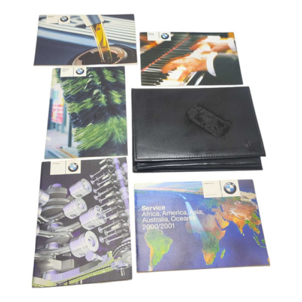 Moldura Manual Proprietário Bmw X5 2001 2002