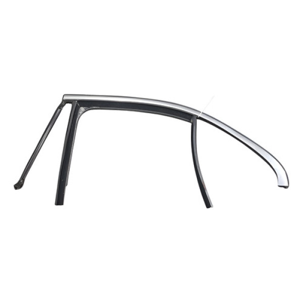 Guarnição Porta Traseira Esquerda Mercedes C180 2010 A 2014 Preto