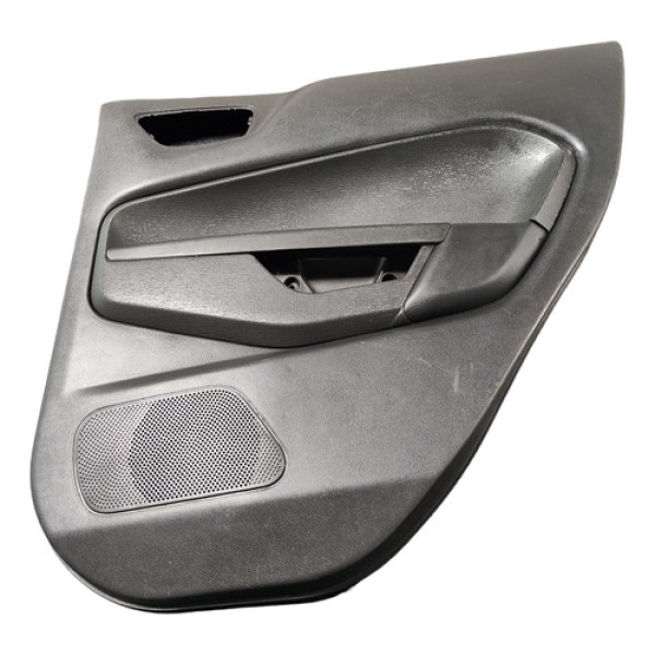 Forro De Porta Traseiro Direito Ford New Fiesta 2015 2016 Preto