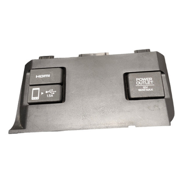 Moldura Entrada Tomada Usb Honda Civic 2017/2021 77240temm22 Preto