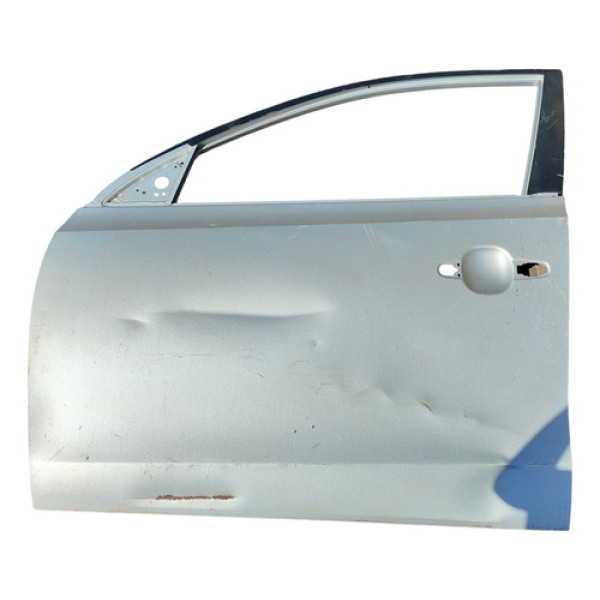Porta Dianteira Esquerda Hyundai I30 2009 A 2012 C/detalhe Dianteira Esquerda Prata