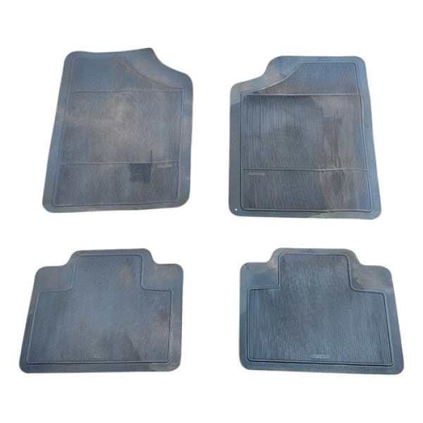 Jogo Tapete Peugeot 208 1.5 2014 2015 2016 2017 2018 2019 Preto