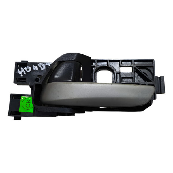 Maçaneta Interna Traseira Direita Honda Fit 1.5 2015 A 2018 Prata Traseira