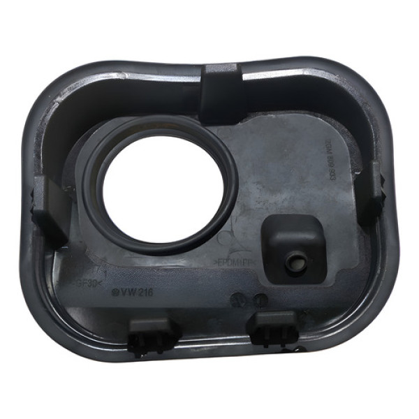 Acabamento Portinhola Tanque Vw T-cross 1.0 Tsi 2020 A 2022 Preto