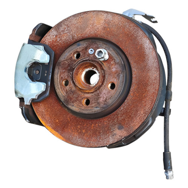 Montante Roda Dianteiro Direito Vw T-cross 2021 A 2023 Tsi Preto