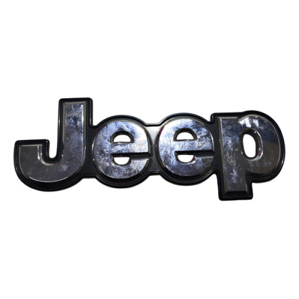 Emblema Traseiro 519745370 Jeep Renegade 2016 2017 A 2021 Branco