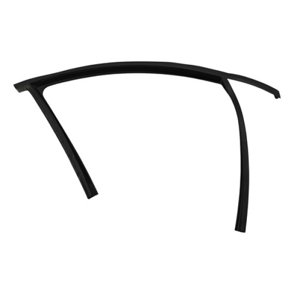 Borracha Canaleta Diant Direita Renault Fluence 2011 A 2016 Preto